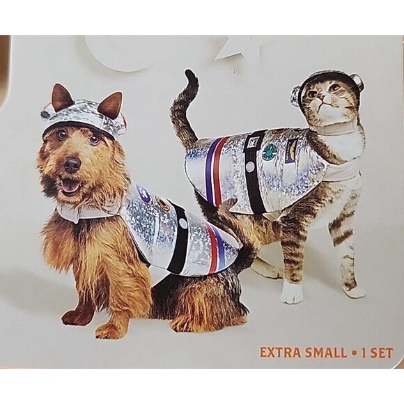Hyde & Eek! Other - Hyde & EEK! Boutique EXTRA SMALL Astronaut Dog Cat Pet Halloween Costume NEW